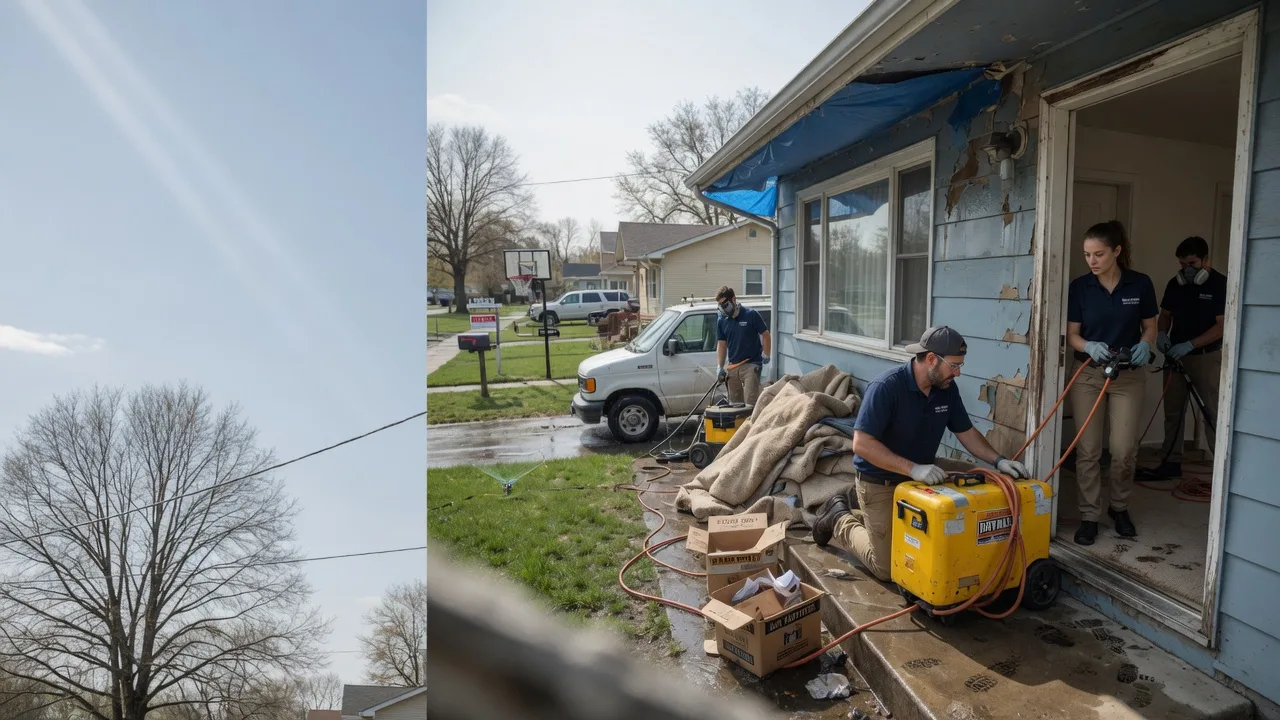 Basement Flood Cleanup in Earth City, MO near me
